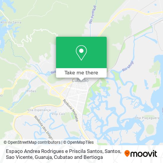 Espaço Andrea Rodrigues e Priscila Santos map