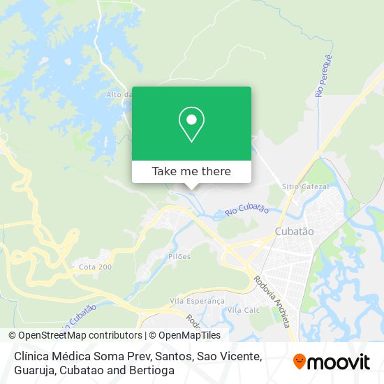 Clínica Médica Soma Prev map