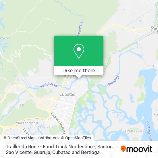 Trailler da Rose - Food Truck Nordestino - map