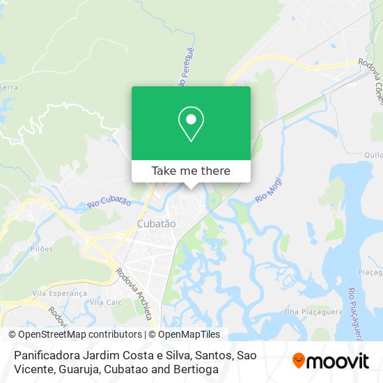 Panificadora Jardim Costa e Silva map