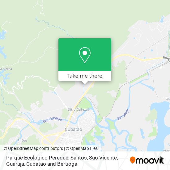 Parque Ecológico Perequê map