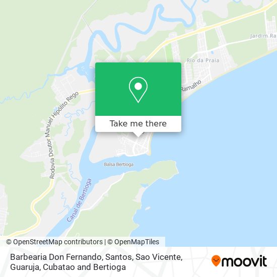 Barbearia Don Fernando map