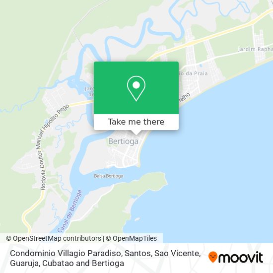Condominio Villagio Paradiso map