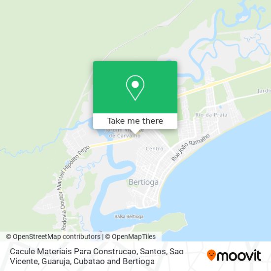 Cacule Materiais Para Construcao map