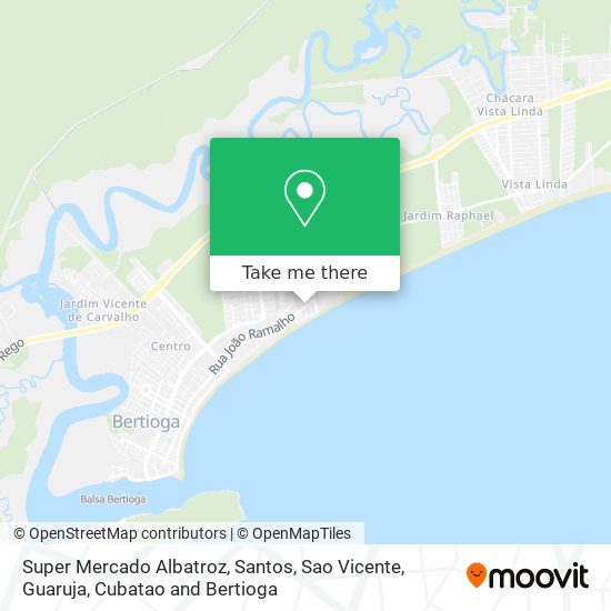 Super Mercado Albatroz map