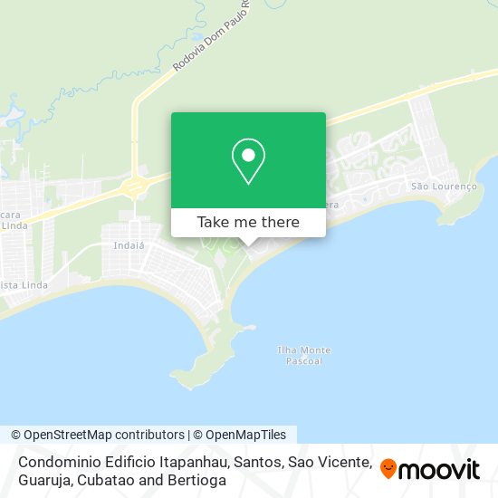 Condominio Edificio Itapanhau map