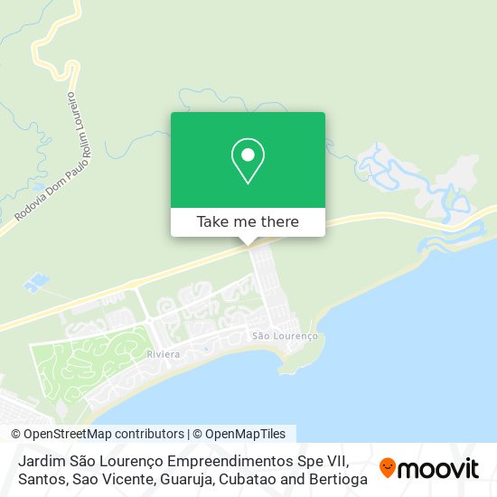 Jardim São Lourenço Empreendimentos Spe VII map