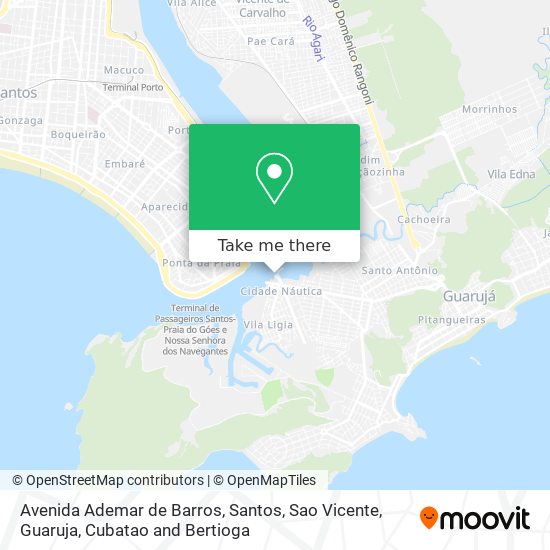 Avenida Ademar de Barros map