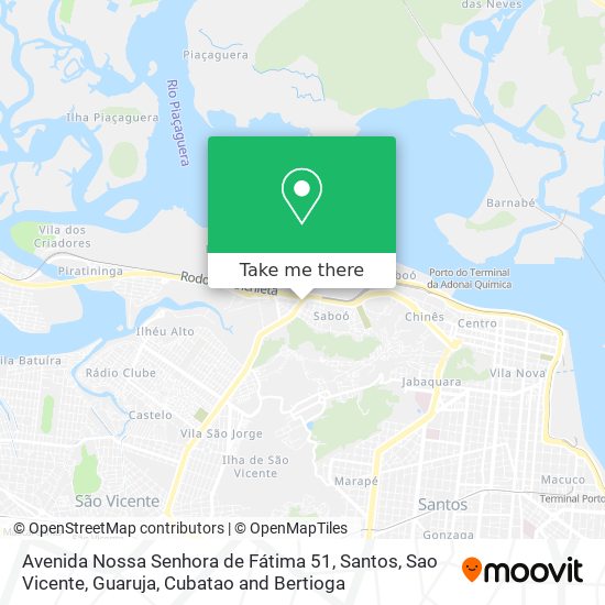 Avenida Nossa Senhora de Fátima 51 map