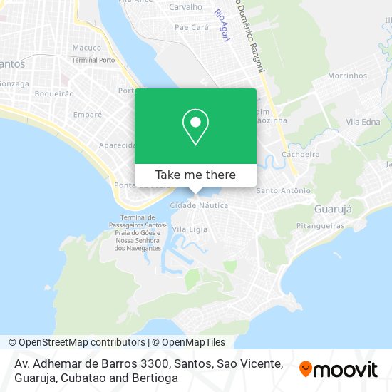 Av. Adhemar de Barros 3300 map