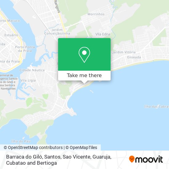 Barraca do Giló map