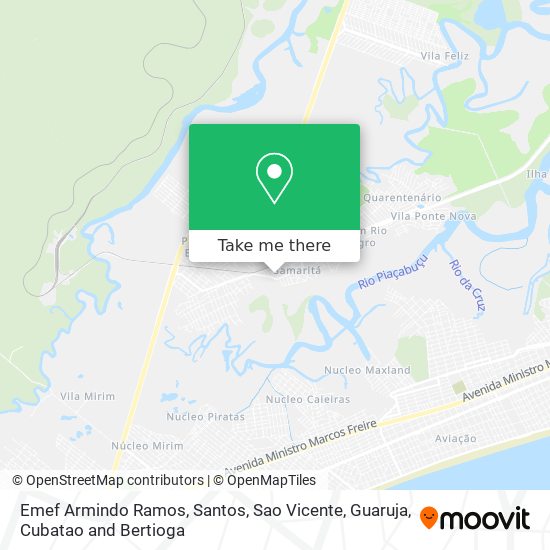 Mapa Emef Armindo Ramos