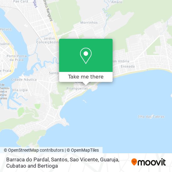 Barraca do Pardal map