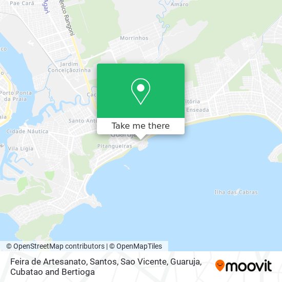 Feira de Artesanato map