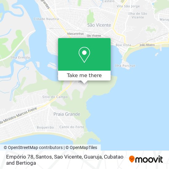 Empório 78 map