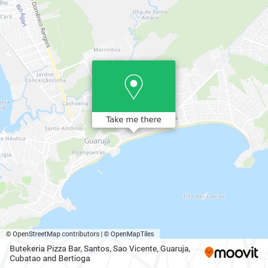 Butekeria Pizza Bar map