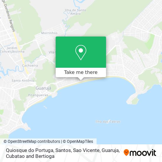 Quiosque do Portuga map