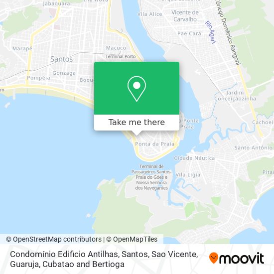 Condomínio Edificio Antilhas map