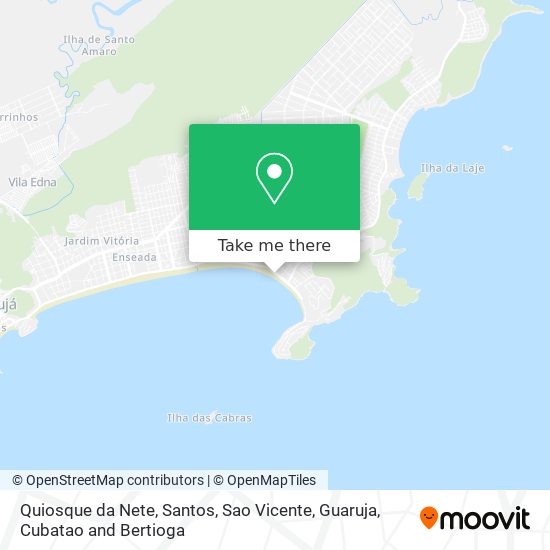 Quiosque da Nete map