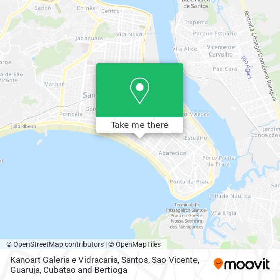 Kanoart Galeria e Vidracaria map