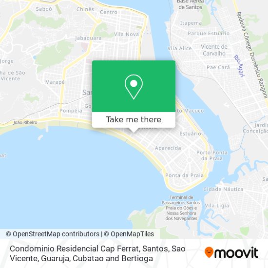 Condominio Residencial Cap Ferrat map