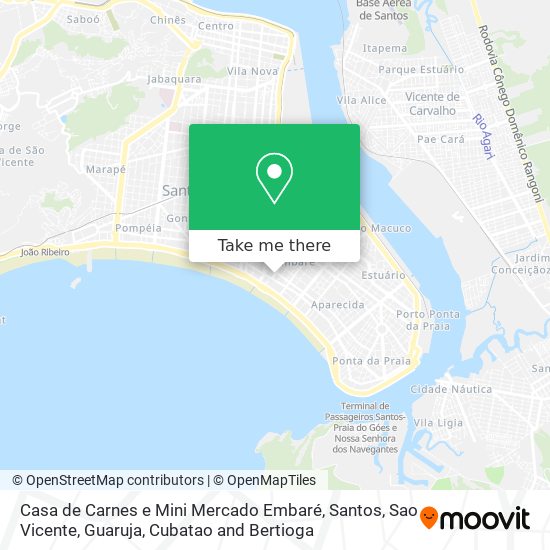 Casa de Carnes e Mini Mercado Embaré map