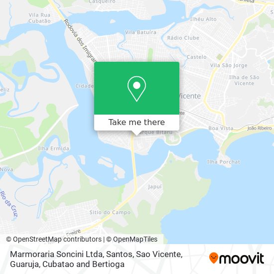 Marmoraria Soncini Ltda map