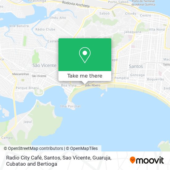 Radio City Café map