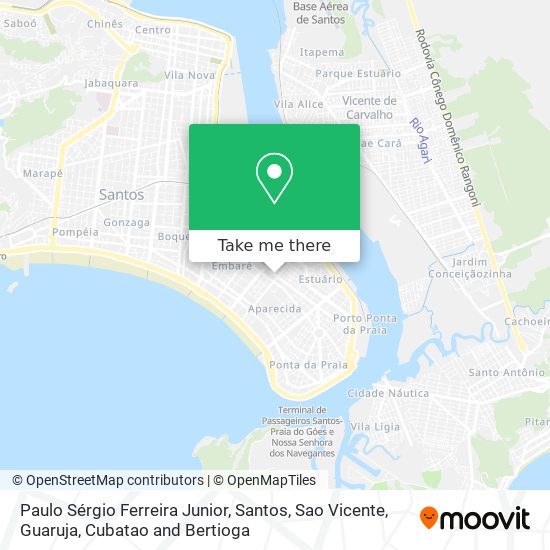Paulo Sérgio Ferreira Junior map
