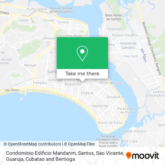 Condomínio Edificio Mandarim map