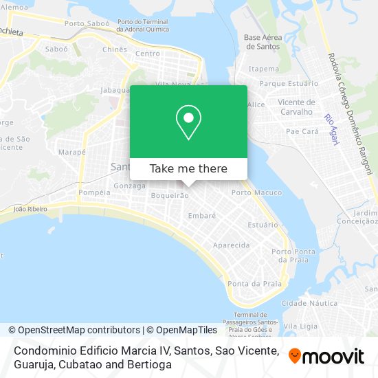 Mapa Condominio Edificio Marcia IV