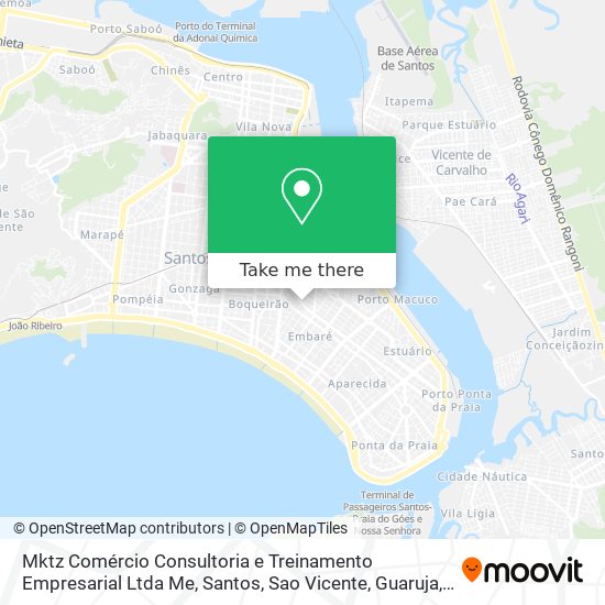 Mktz Comércio Consultoria e Treinamento Empresarial Ltda Me map