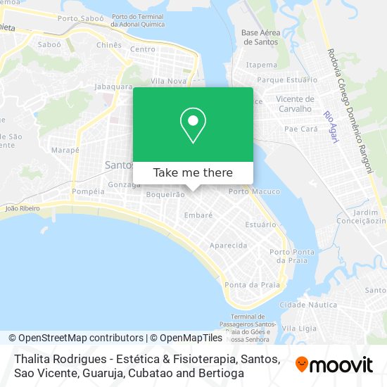 Thalita Rodrigues - Estética & Fisioterapia map