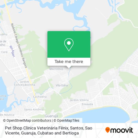 Pet Shop Clínica Veterinária Fênix map