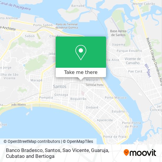 Banco Bradesco map