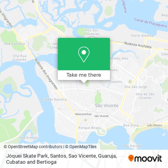 Jóquei Skate Park map