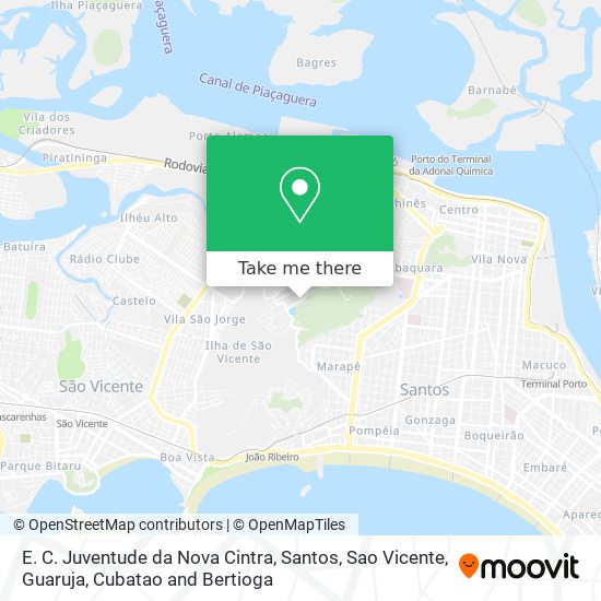 E. C. Juventude da Nova Cintra map