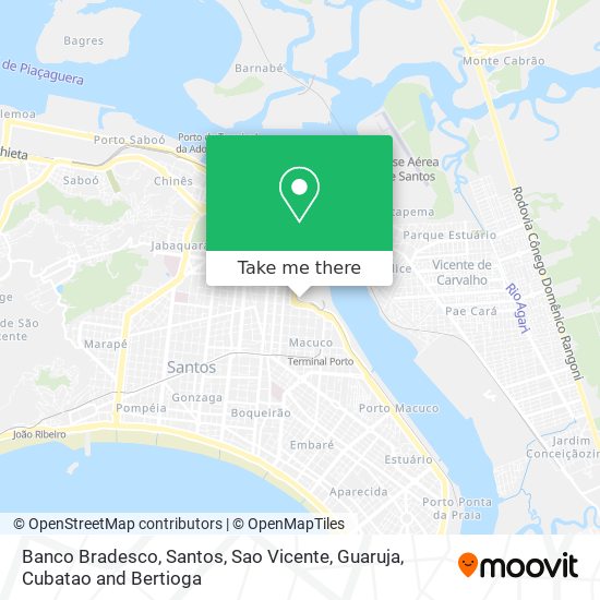 Banco Bradesco map