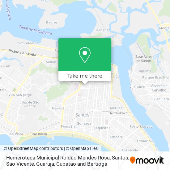Hemeroteca Municipal Roldão Mendes Rosa map