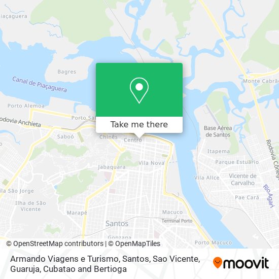 Armando Viagens e Turismo map