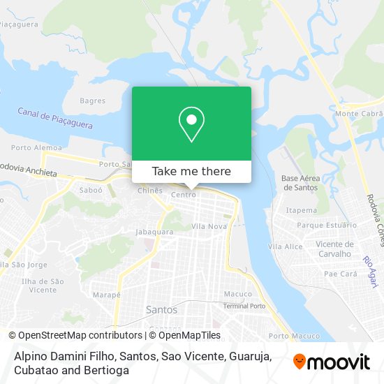 Alpino Damini Filho map