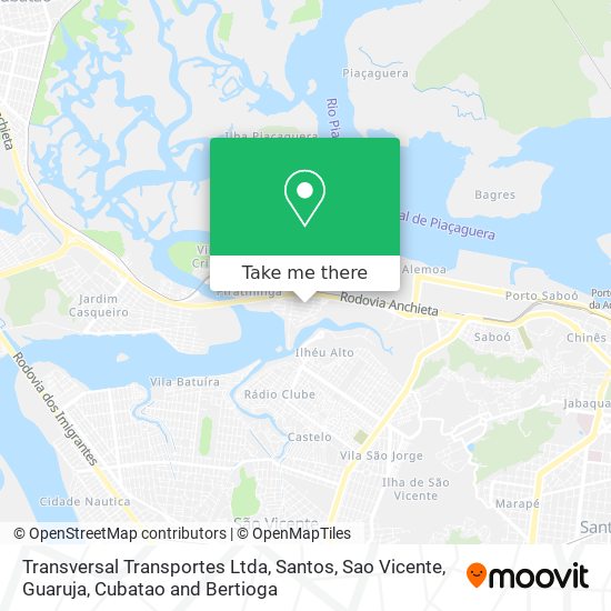 Transversal Transportes Ltda map