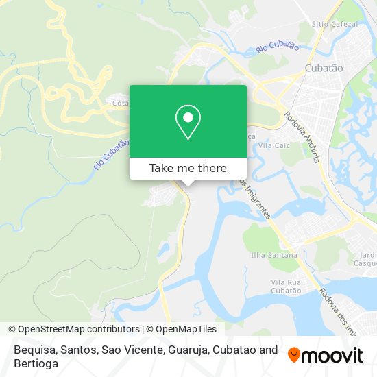 Bequisa map