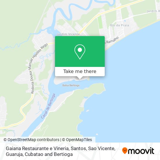 Gaiana Restaurante e Vineria map