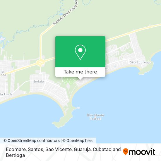 Ecomare map
