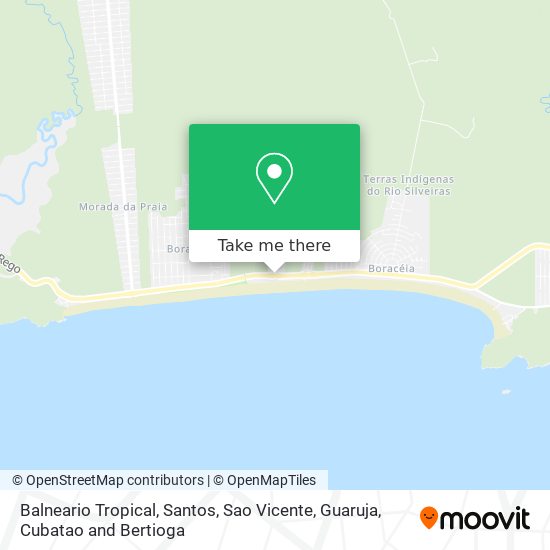 Balneario Tropical map