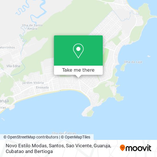 Novo Estilo Modas map