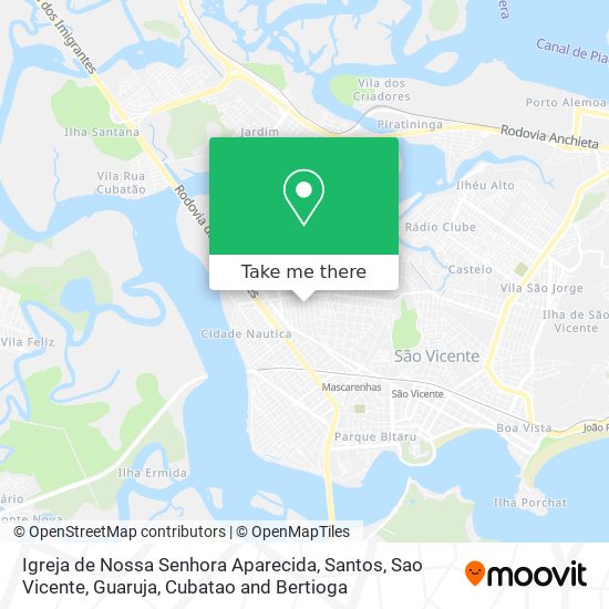 Igreja de Nossa Senhora Aparecida map