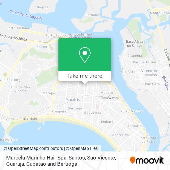 Mapa Marcela Marinho Hair Spa