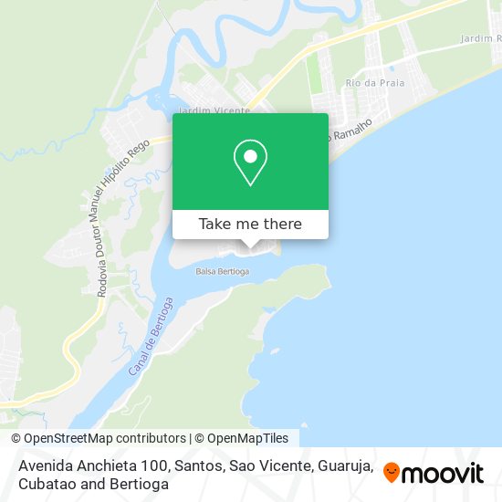 Mapa Avenida Anchieta 100